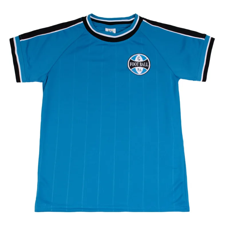 Camiseta Infantil Lotus Grêmio Vintage Tricolor Azul - 4