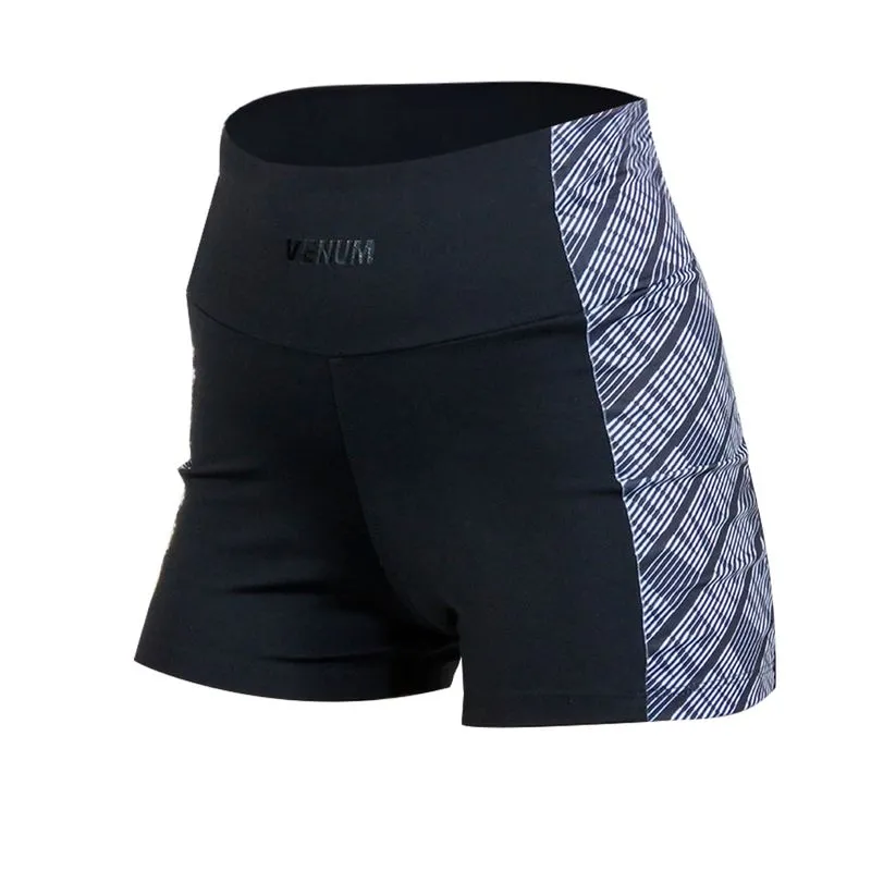 Short Feminino de Treino Venum Logomania Preto Cinza P