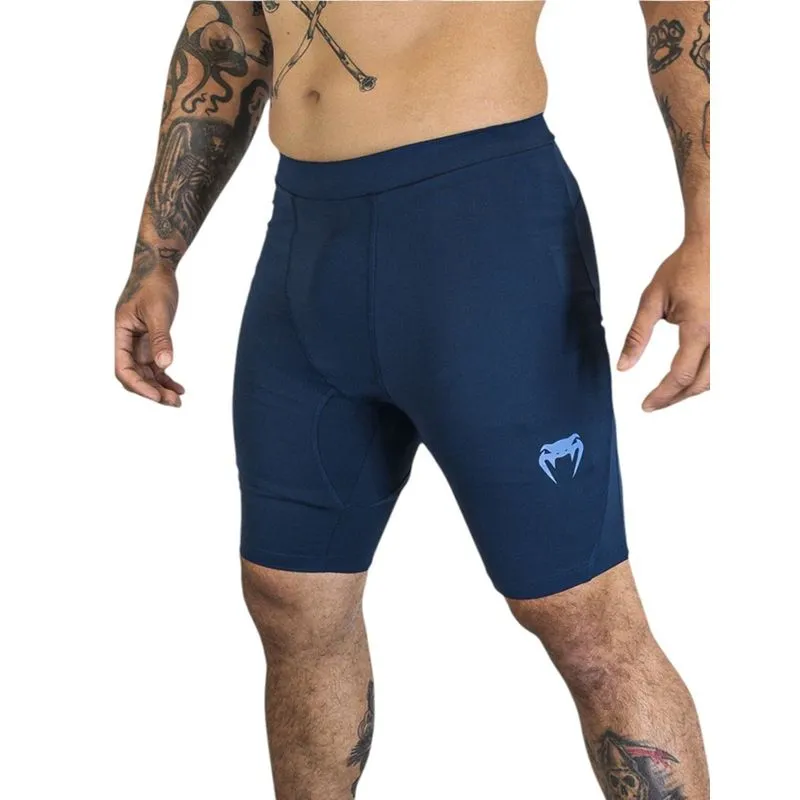 Short de Compressão Venum Technical Basic Azul G