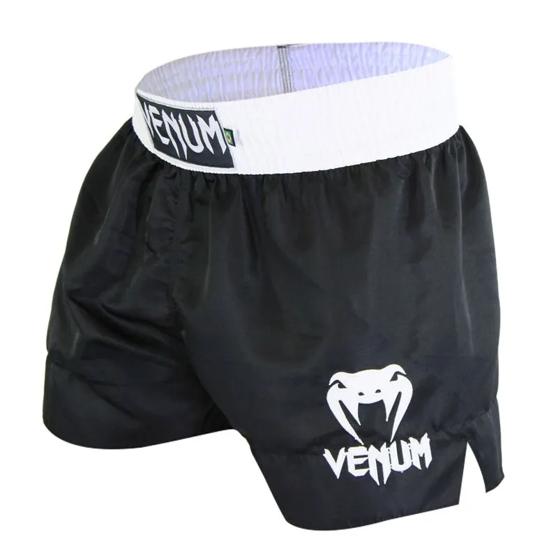 Short Muay Thai Venum Classic Preto G