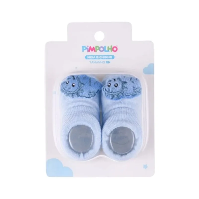 Meia RN Masculina Bichinho Sortida Pimpolho MEIA PIMPOLHO BICHINHO RN MASCULINA SORT