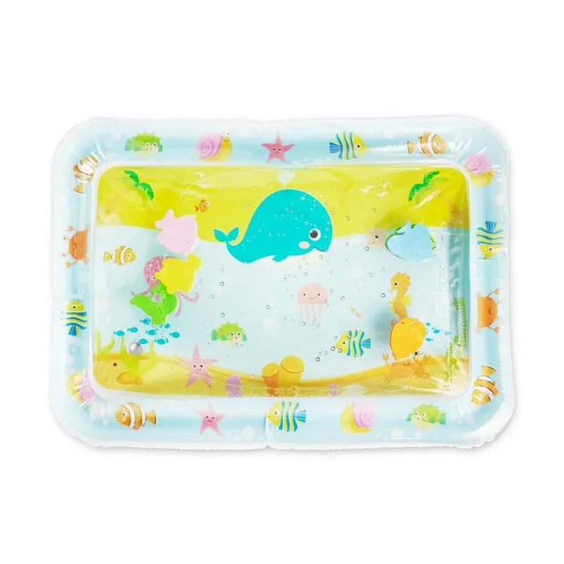 Tapete De Água Infantil Pimpolho Inflável Até 30kg Azul 301058 (MP)