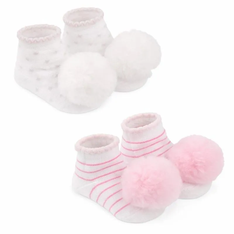 Meia RN Pimpolho Pompom Branco (MP)