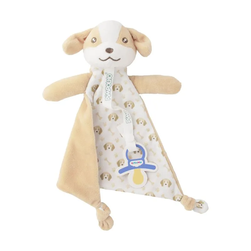 Naninha Para Bebê Unissex Bege / Cachorro - Pimpolho