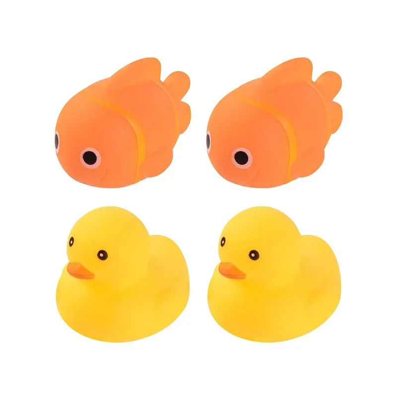 BICHINHOS PARA BANHO COLORIDO PEIXINHO E PATINHO - PIMPOLHO
