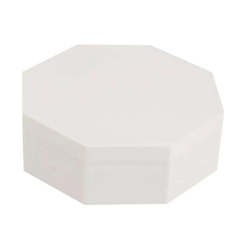 Caixa Acrílica Octogonal Branca 11X11CM 4276010 MIRANDINHA