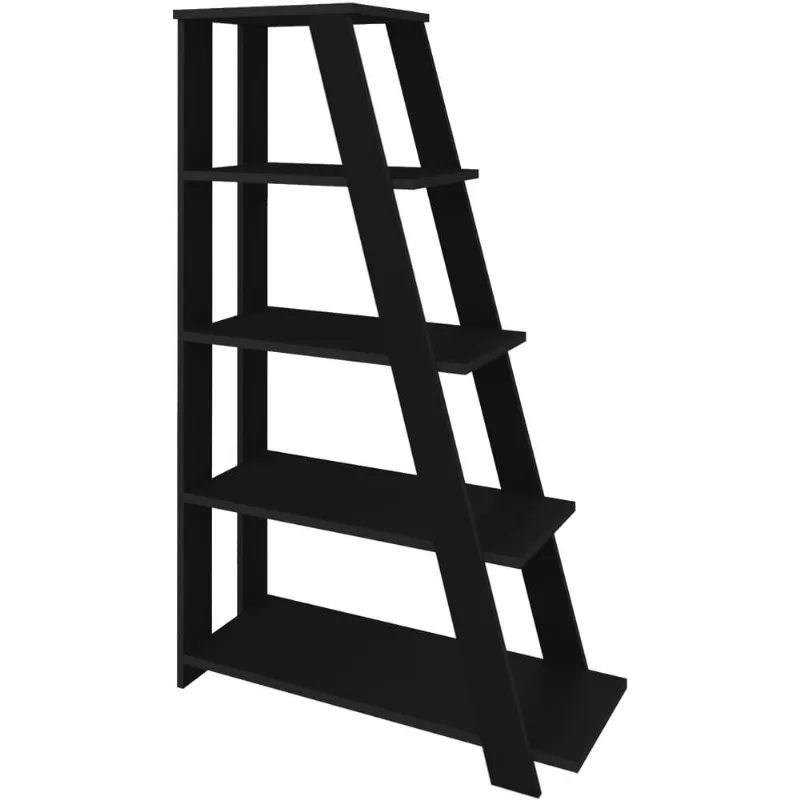 Estante Multiuso Com 05 Prateleiras Star A02 134x82 Preto - Lyam Decor - Lyam Decor