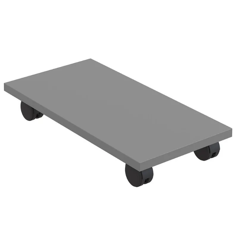 Suporte Para Cpu Com Rodízios Cyber L03 Cinza