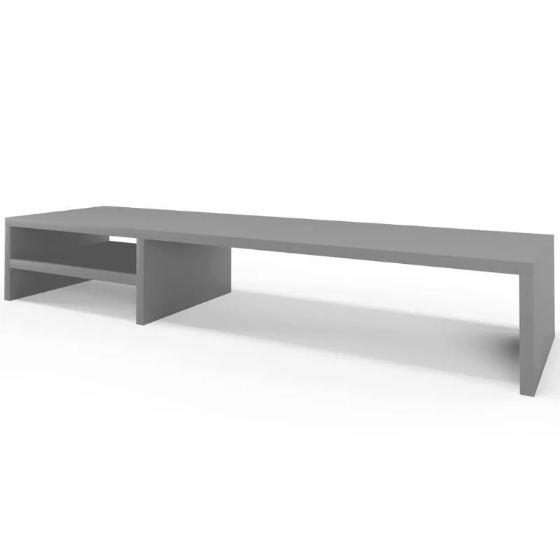 Suporte Para Monitor Stand Home Office Lap 90 Cm L03 Cinza - Lyam - Lyam Decor