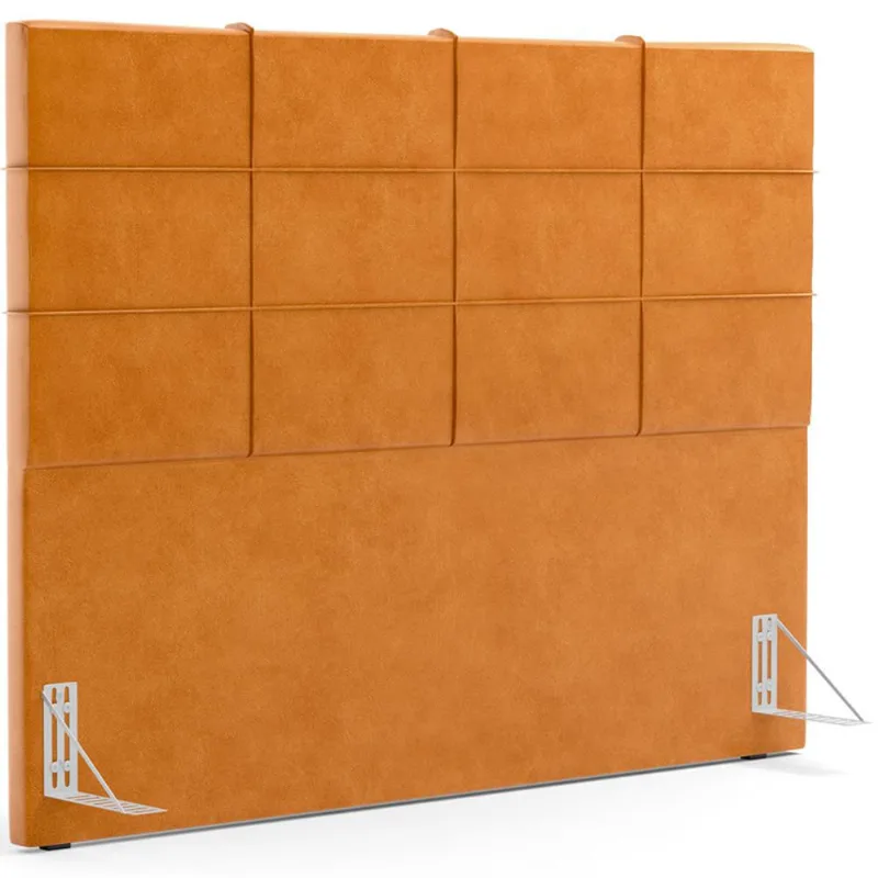 Cabeceira Cama Box Queen 160 cm Roma W01 Couríssimo Whisky - Lyam - Lyam Decor