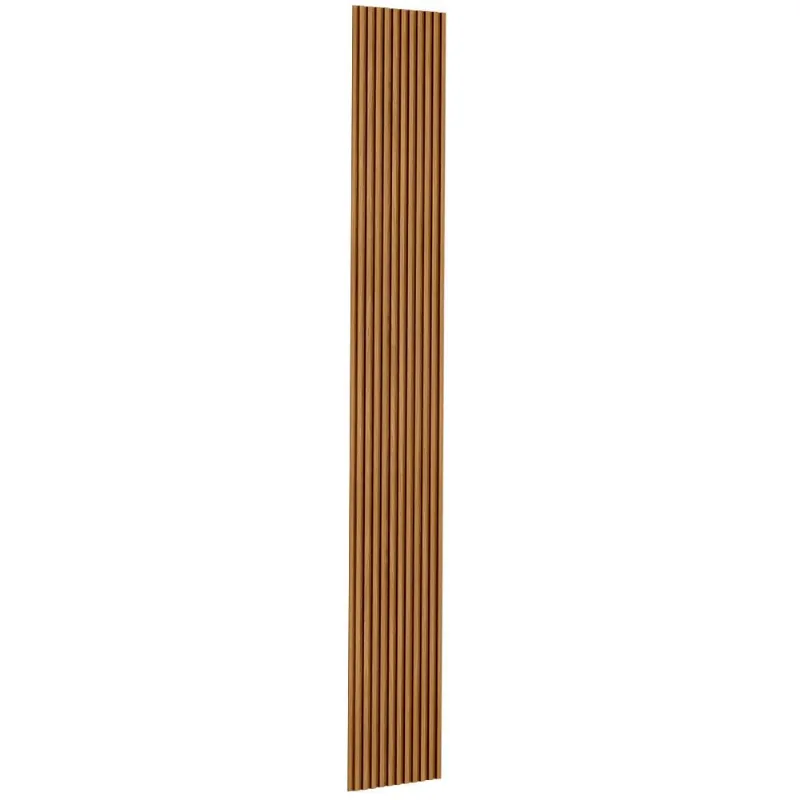 Painel Ripado de Madeira 1 Peça 39x250cm Slats L05 Nature - Lyam Decor - Lyam Decor