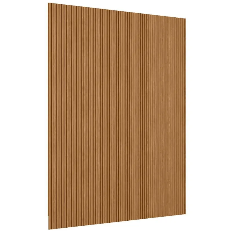 Painel Ripado de Madeira Para Sala Quarto 219x250cm Slats L05 Nature - Lyam Decor - Lyam Decor