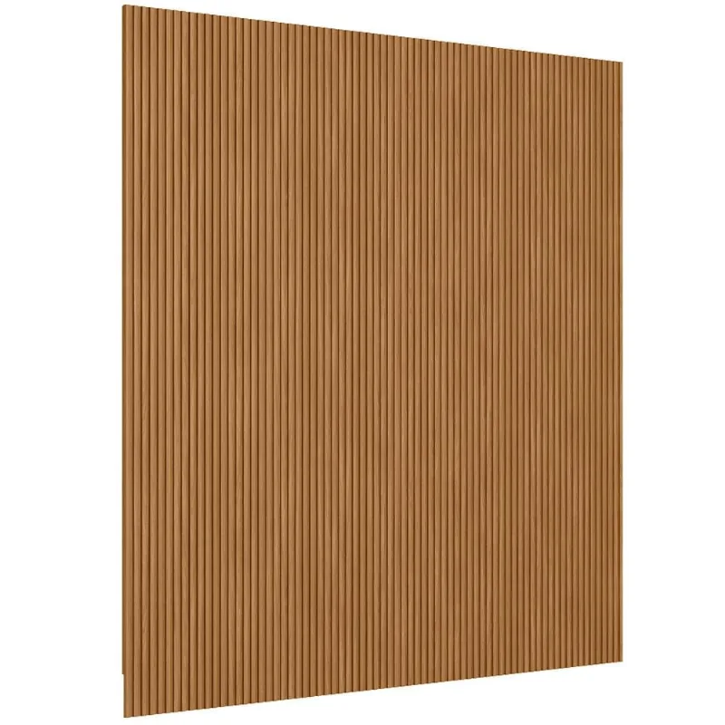 Painel Ripado de Madeira Para Sala Quarto 258x250cm Slats L05 Nature - Lyam Decor - Lyam Decor