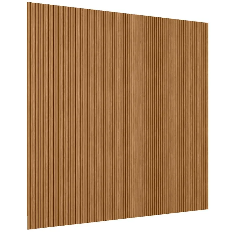 Painel Ripado de Madeira Para Sala Quarto 297x250cm Slats L05 Nature - Lyam Decor - Lyam Decor