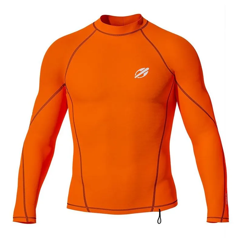 Camiseta manga longa masculino extraline surfe Mormaii Laranja S.M