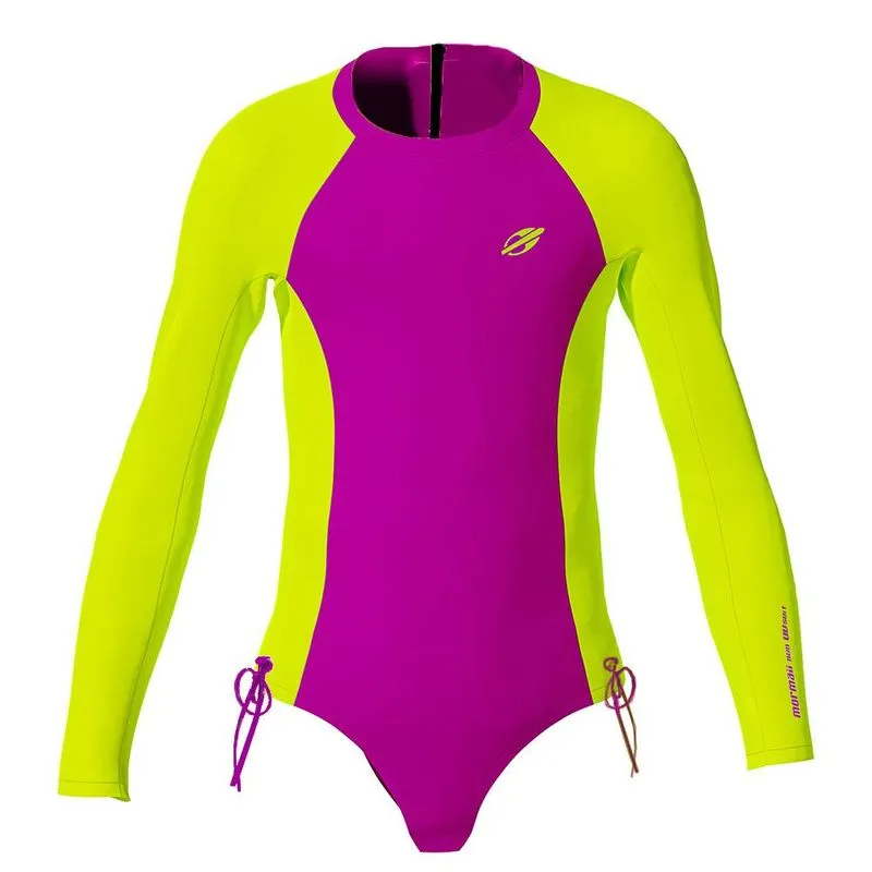 Body manga longa infantil dry action Mormaii 12