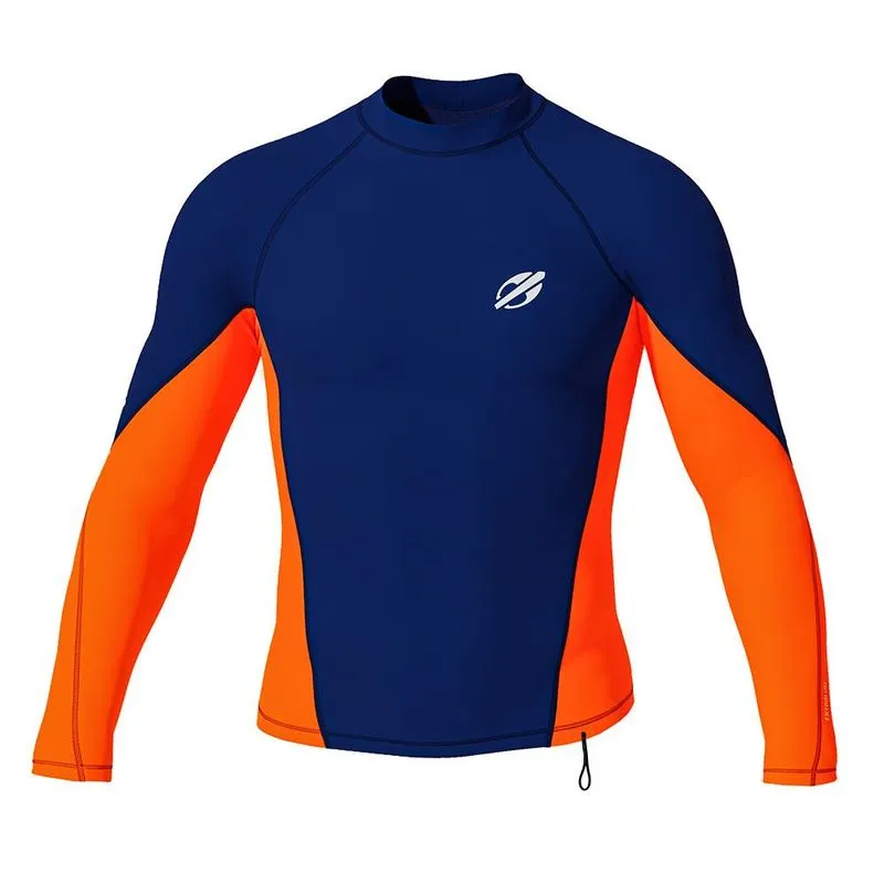 Camiseta manga longa masculino extraline surf Mormaii Azul-laranja XGG