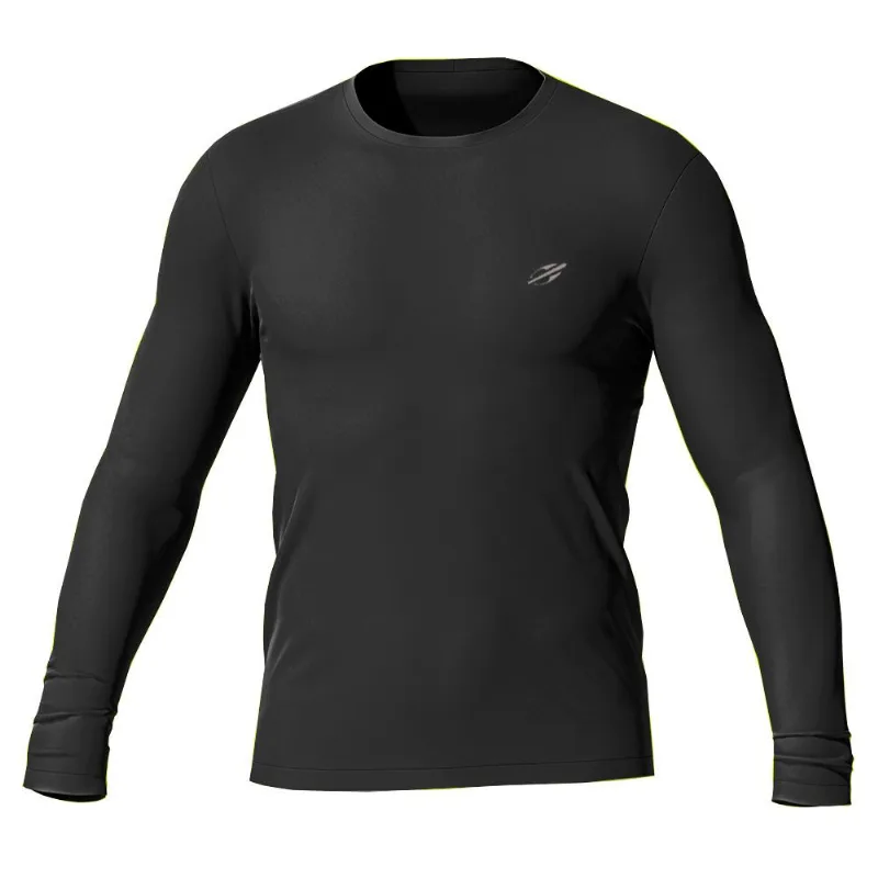 Camiseta manga longa masculino dry action esporte Mormaii Preto PP