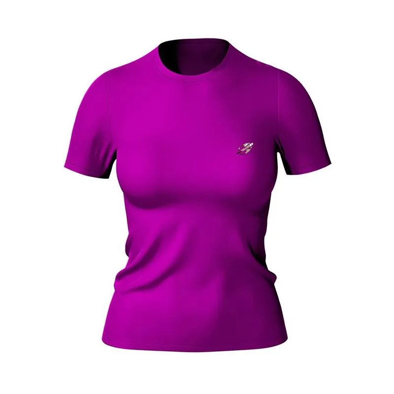 Camiseta manga curta feminino dry comfort esporte Mormaii Roxo PP