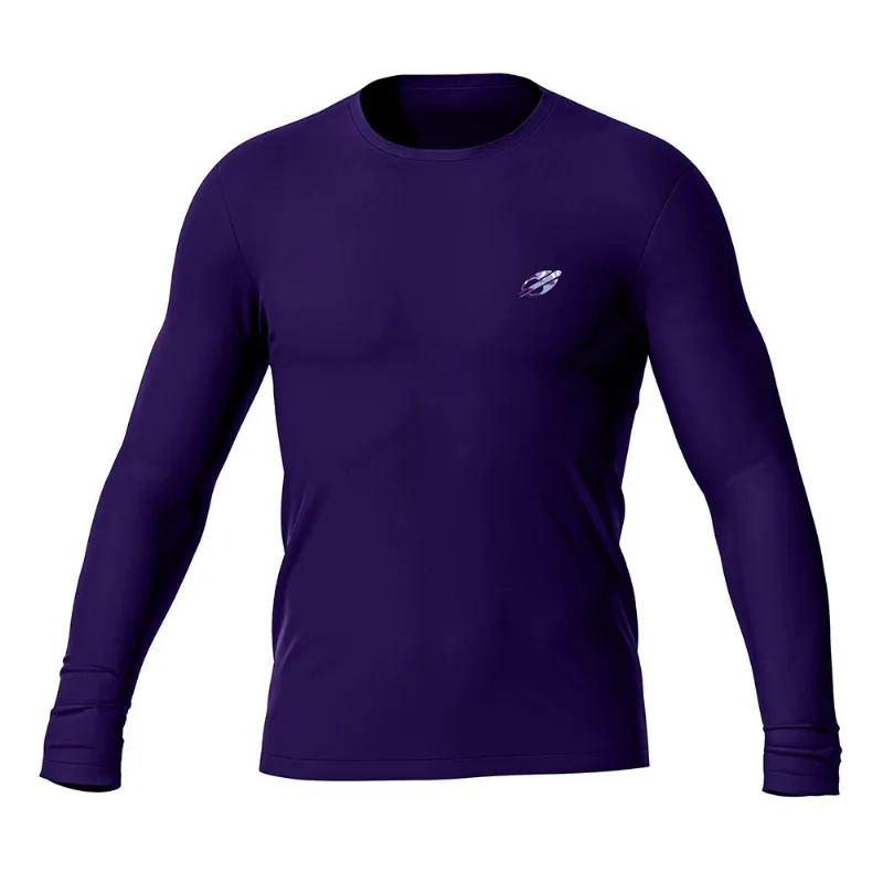 Camiseta manga longa masculino dry comfort esporte Mormaii Azul-escuro G