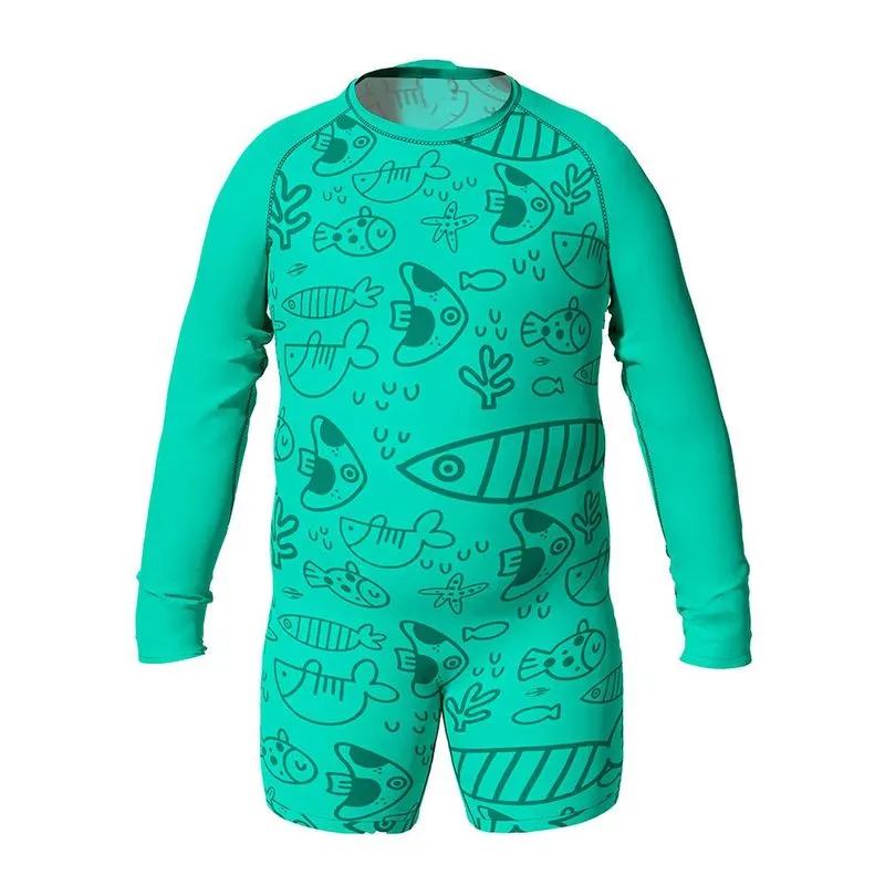 Macaquinho manga longa baby dry smart esporte Mormaii Verde G