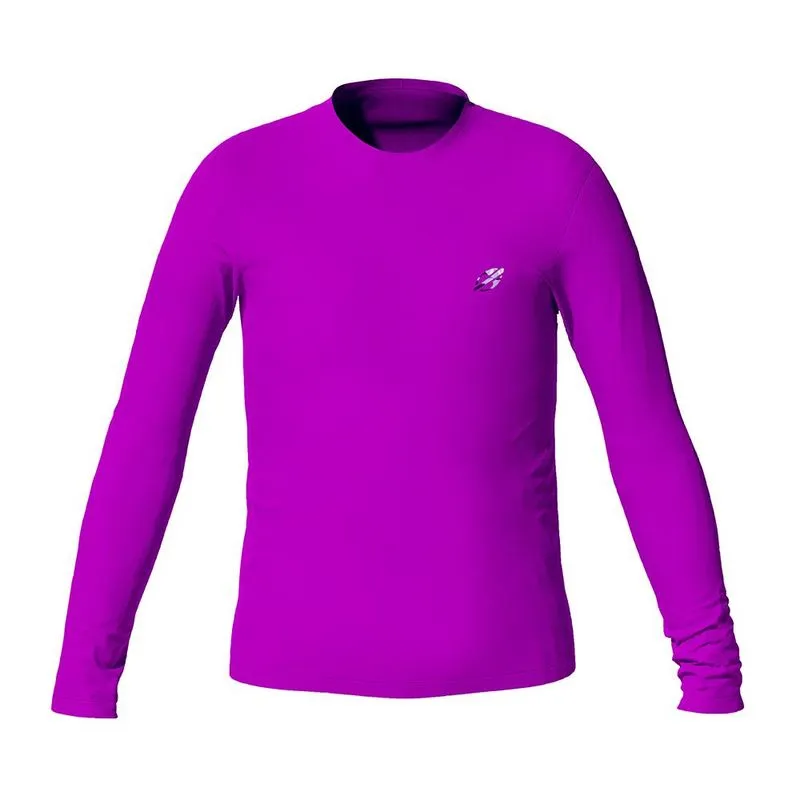 Camiseta manga longa unissex dry comfort esporte Mormaii Roxo 04
