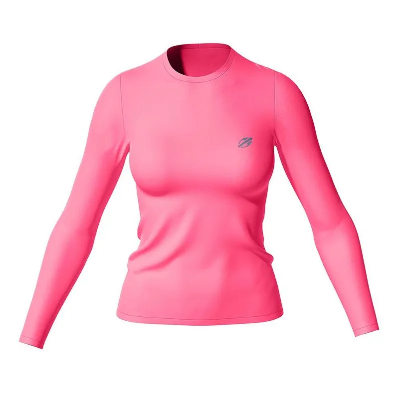 Camiseta manga longa feminino dry action esporte Mormaii Rosa M