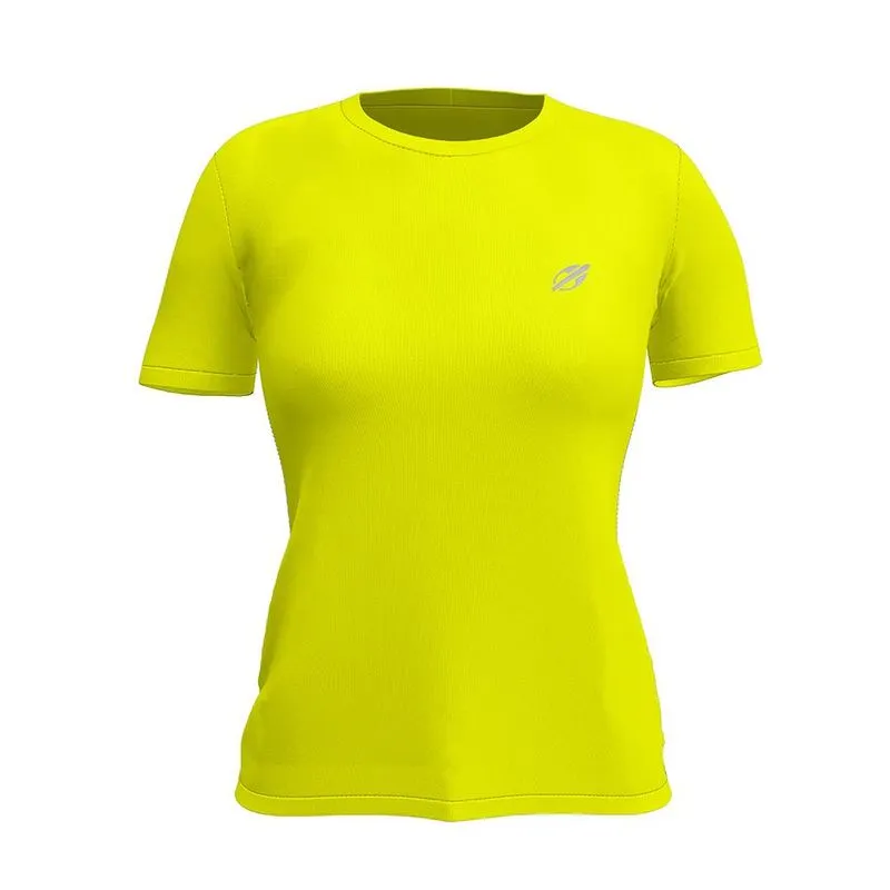 Camiseta manga curta feminino dry action esporte Mormaii Amarelo GG