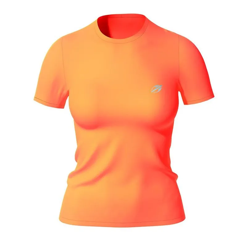 Camiseta manga curta feminino dry action esporte Mormaii Laranja GG