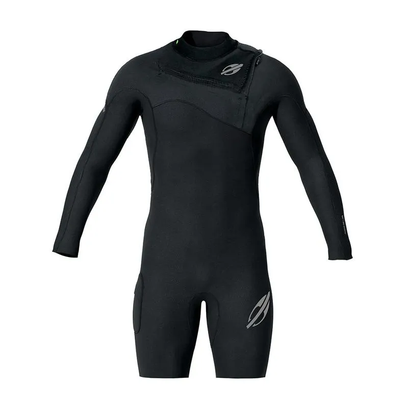 Short John Mormaii ML Chestzip 2mm Flexxxa Pro Surf 2025 XXG / preto