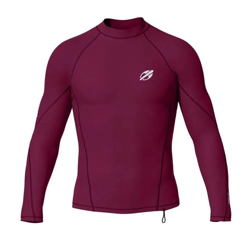 Camiseta Manga Longa Masculino Extraline Surf Mormaii P / Bordô