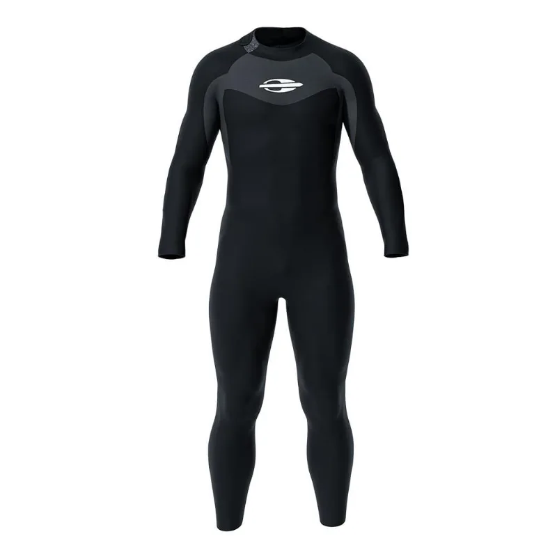 Long john manga longa backzip 3-2mm masculino triathlon natacao Mormaii S.M