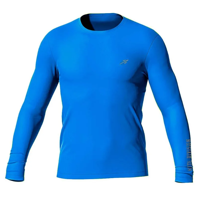 Camiseta manga longa masculino kite division esporte Mormaii Azul PP