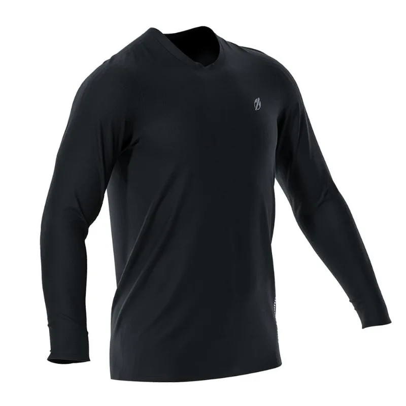 Camiseta manga longa masculino pesca esporte Mormaii Preto P