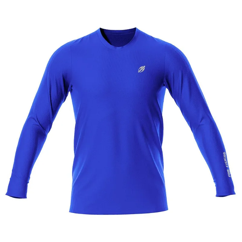 Camiseta manga longa masculino pesca esporte Mormaii Azul GG