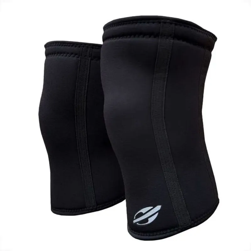 Joelheira Crossfit Mormaii Neoprene Longa 7mm Support ProNeo GG / Preto