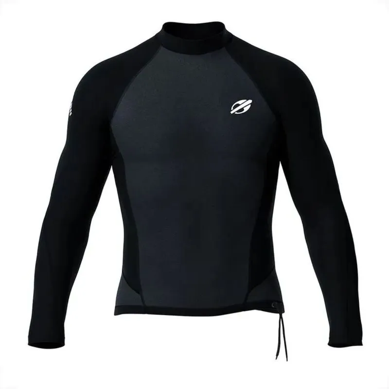 Camiseta Manga Longa Neolycra Masculino Mormaii P / Preto