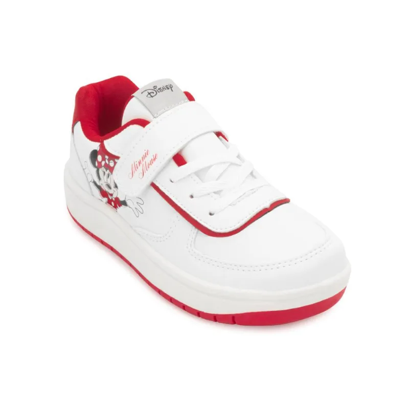 Tênis Disney Infantil BV DN5-DMN03DY 35 / Branco/Vermelho