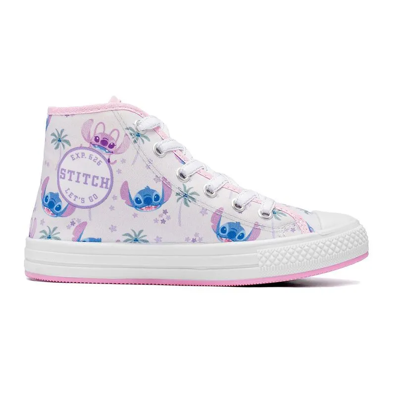 Tênis Infantil Dyan Stich Branco Cano Alto 31