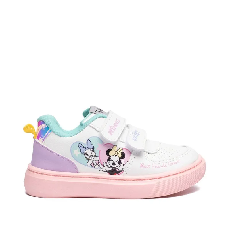 Tênis Infantil Marvel Minnie Daisy Tiras Aderentes - 20