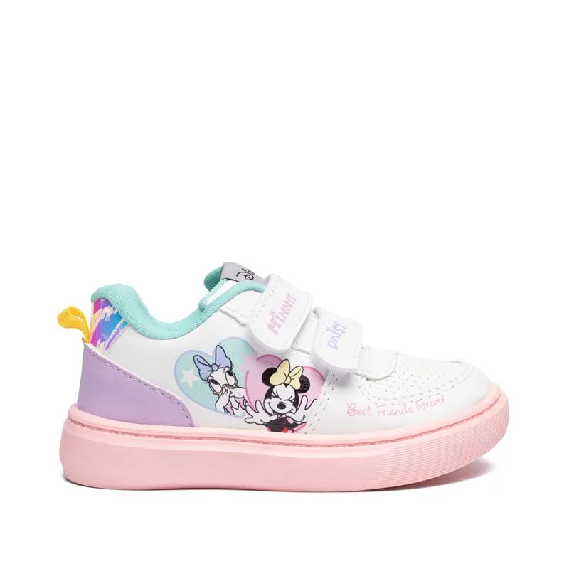 Tênis Infantil Marvel Minnie Daisy Tiras Aderentes - 27