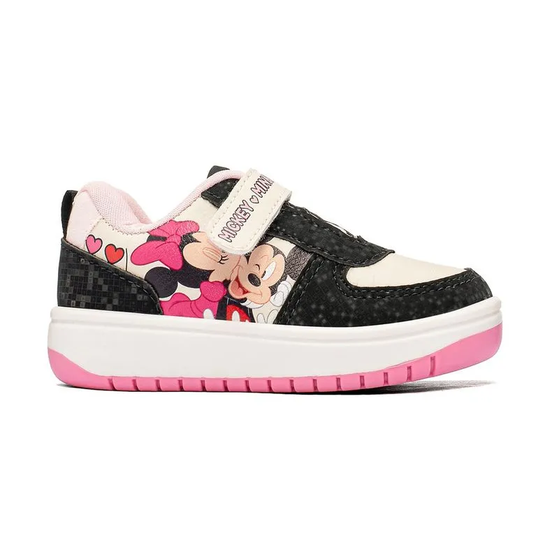 Tênis Dyan Mickey e Minnie Infantil Branco Off 26