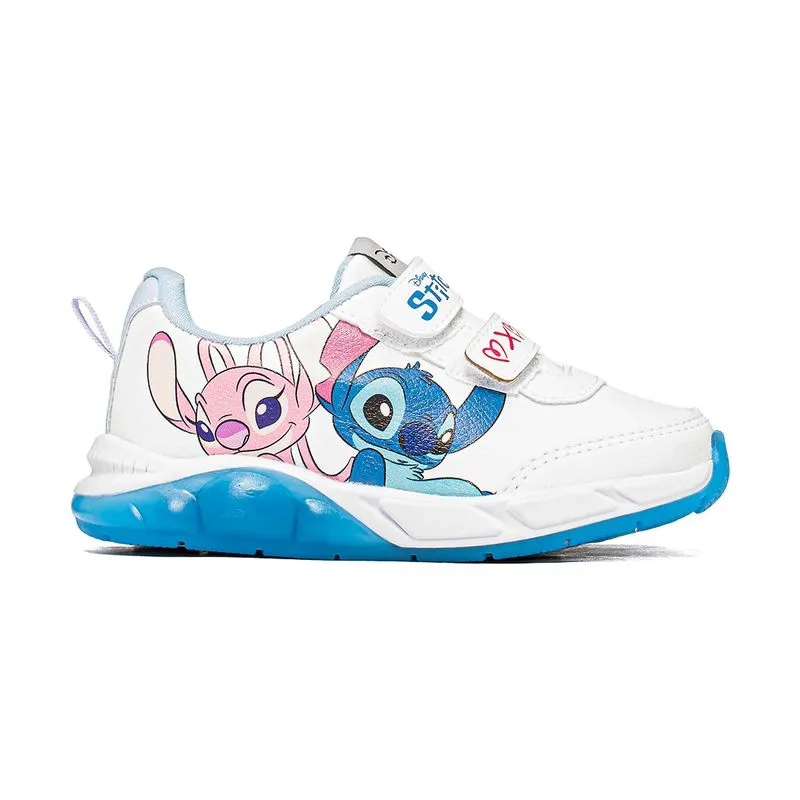 Tênis Infantil Dylan Stitch Branco Casual 32