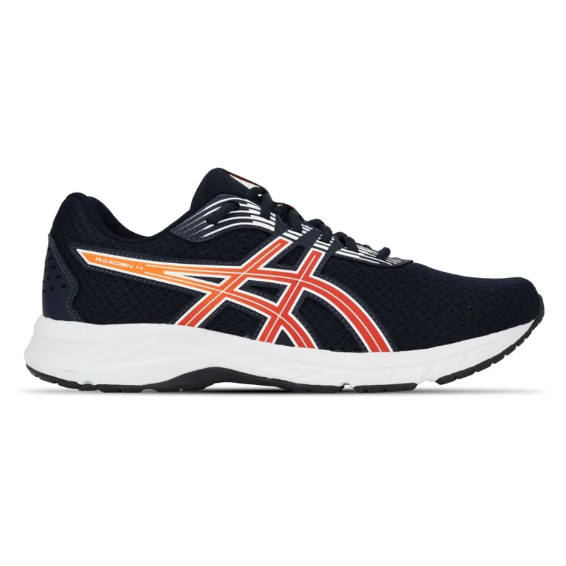 Tênis ASICS Raiden 4 - Masculino - Azul/Laranja - tam: 38