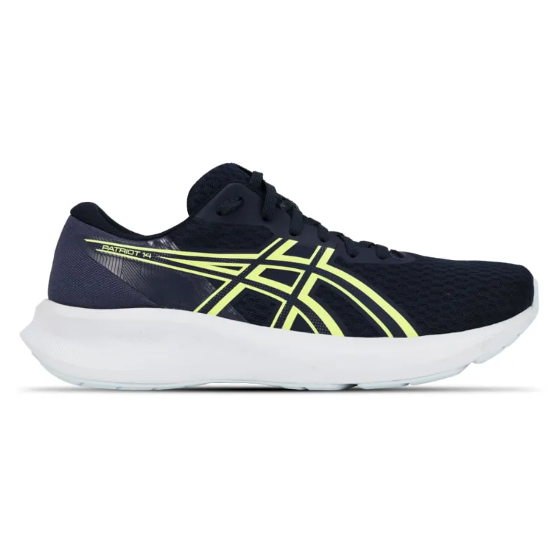 Tênis ASICS Patriot 14 - Masculino - Azul/Amarelo - tam: 42