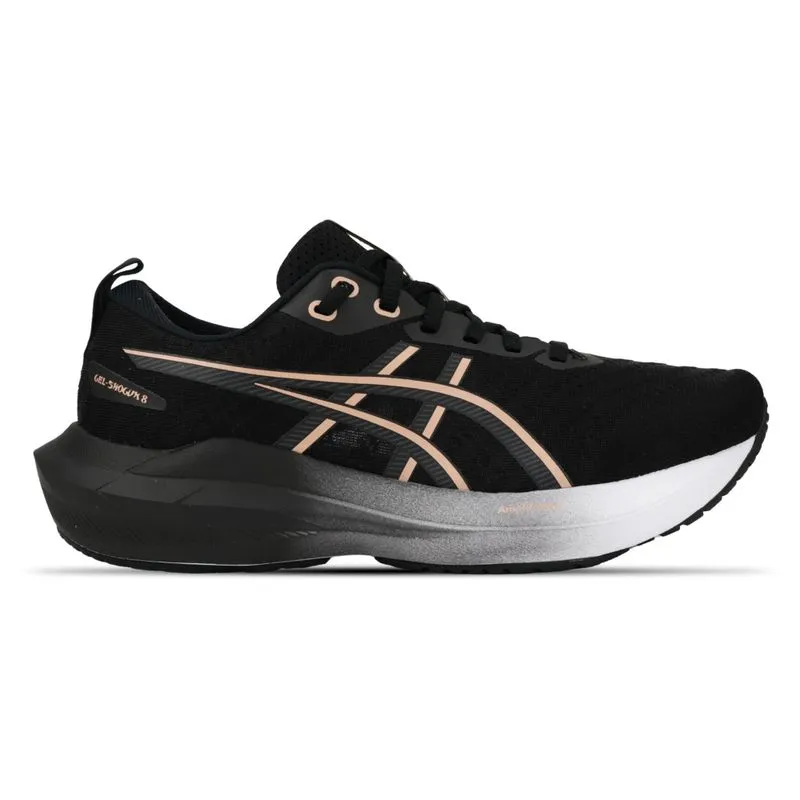 Tênis ASICS GEL-Shogun 8 - Feminino - Preto/Rosa - tam: 40
