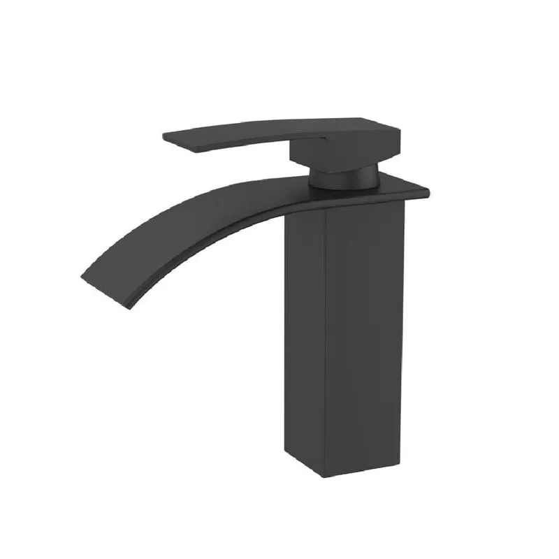Monocomando Banheiro Bica Baixa Preto Fosco - 7908745803548 - Econometal Econometal