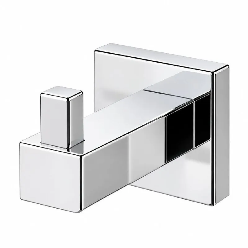 Cabide Simples De Parede Cromado 2060qcr Jiwi Eb-2060qcr Econometal