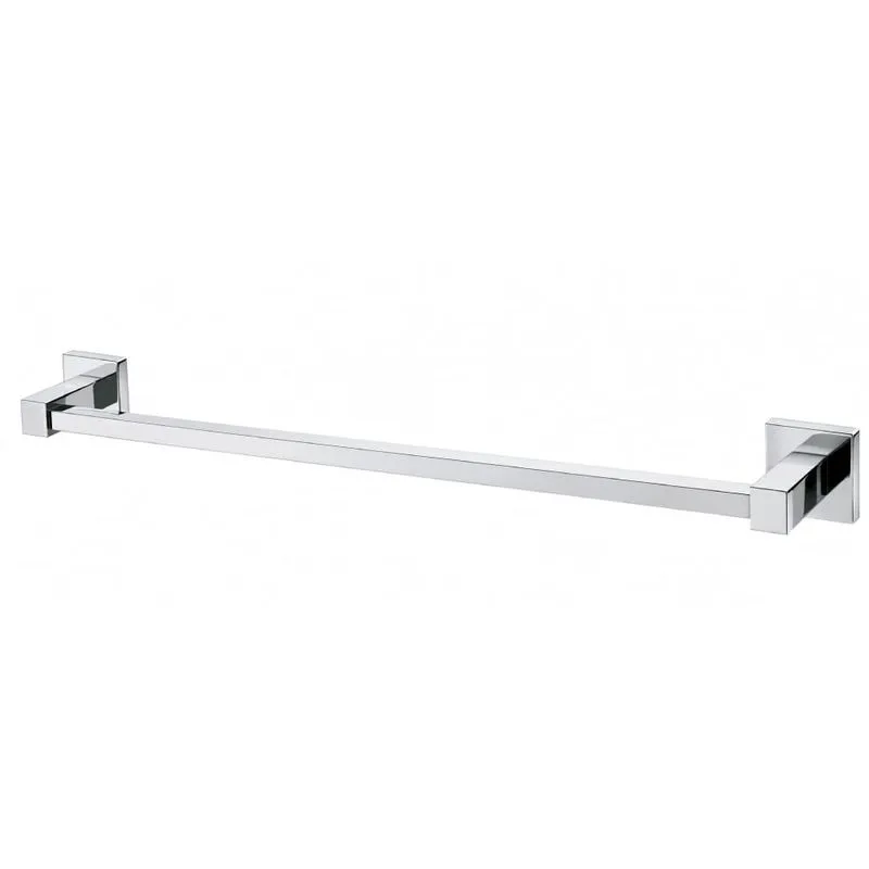 Toalheiro Em Barra Cromado 7,5 X 32 Cm Jiwi 2040qcr - Econometal