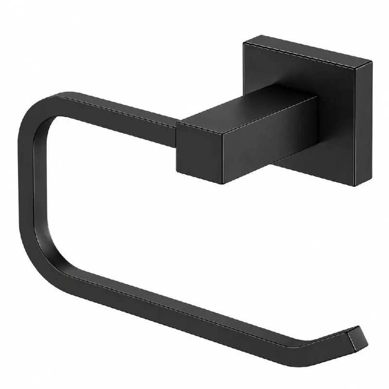 Porta Toalha Preto Fosco 2050qpr Eb-2050qpr Econometal